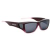 Jonathan Paul Traveler Polarized Fitover Sunglasses in Plum Pink Ombre
