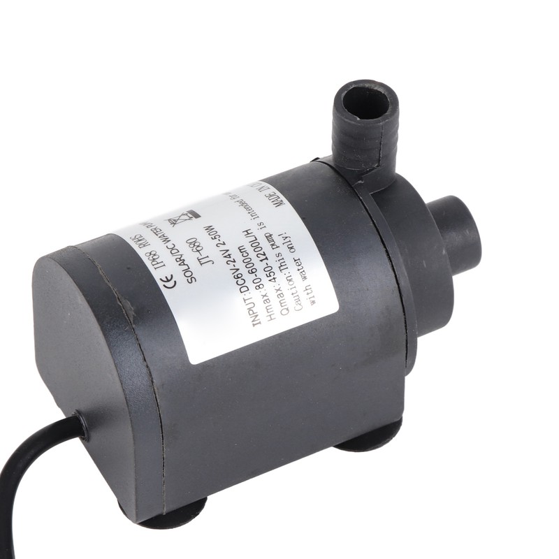 DC 24V 1000L/H Hot Water Circulation Pump Solar Brushless Motor