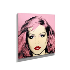 Andy Warhol- Debbie Harry - Pop Art - Blondie - Canvas Art Wall Art Home Decor - Various Sizes (30in x 30in Gallery Wrapped)