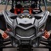 SAUTVS Carbon Fiber Pattern Turbo Hood for Can Am X3,