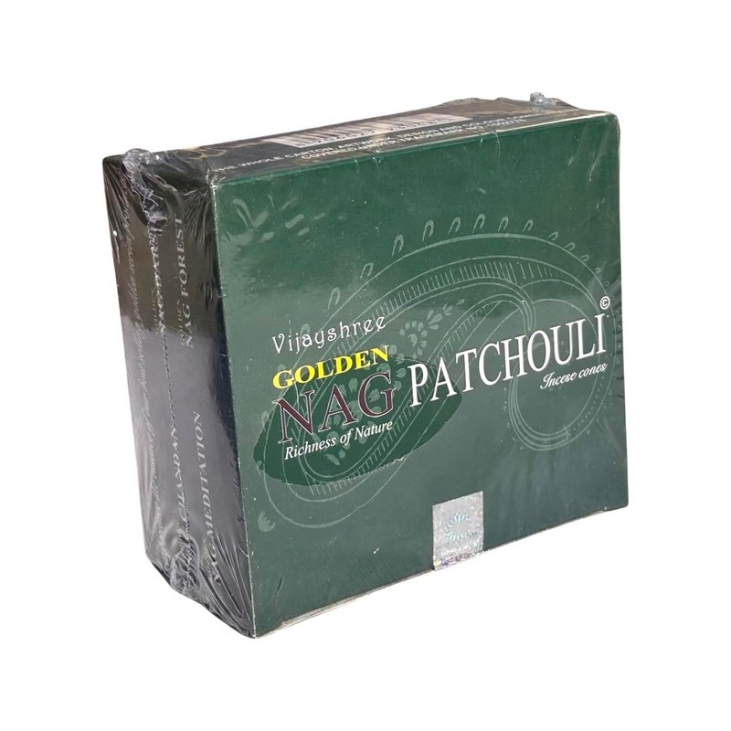 Golden Nag Incense Sticks Kegels Patchouli (12 Packs of 10