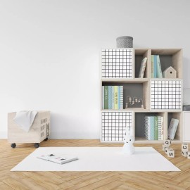 AJC Papel Tapiz De Contacto Autoadhesivo 45x2mt Cuadros 6 Pzs