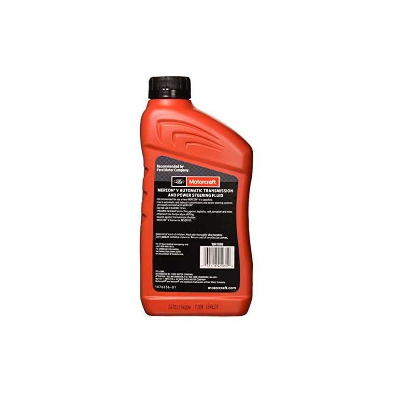 Motorcraft XT5QMC-12PK Mercon 5 Automatic Transmission Fluid (12/1Qt)
