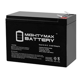 Mighty Max Battery 12V 10AH SLA Battery for Mongoose Pro Fusion Long-Range Brand Product