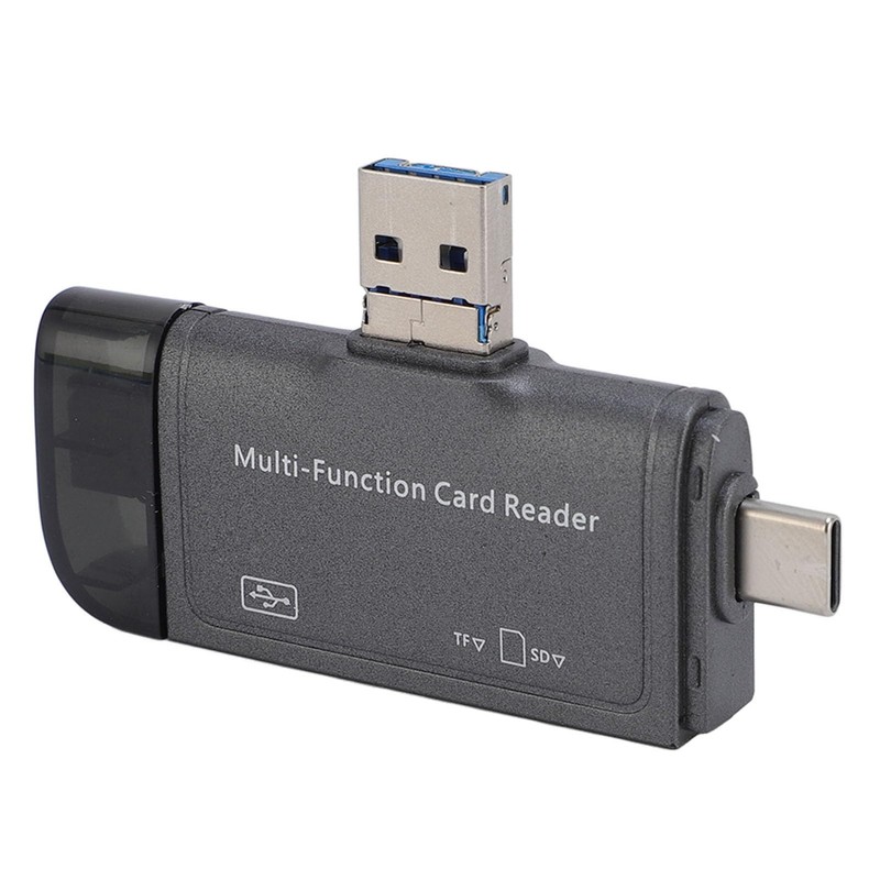 Jectse Compact Multifunctional Memory Card Reader USB Small Adapter for