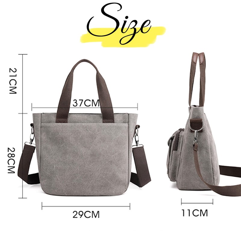 [Takusan Shopping] Shoulder Tote Bag, Calder Back, Shoulder Bag, A4,