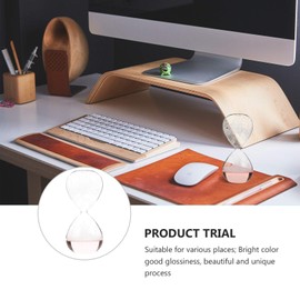 Glass Hourglass Timer, Decorative Sand Clock Sand Timer for Home and Office Decorations