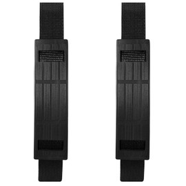 Hufopik 2 Pieces Adjustable Hoverboard Seat Attachment Straps and 2 Pieces Strap Protector Hook for Kart Accessories Self Balance (19.1 Inches), boogie board strap replacement, Kids and adult go-kart