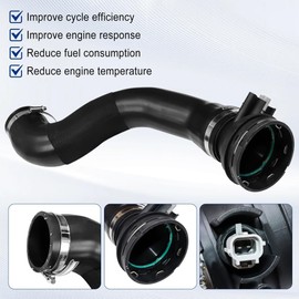 Shtuomoland HC3Z-6F073-B Turbo Intercooler Outlet Tube Compatible with 2017-2019 Ford F-250 F-350 Super Duty 6.7L Powerstroke Replace HC3Z6F073B