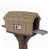Dig-Free Easy Up Home Mailbox, Sandstone, Made in The USA