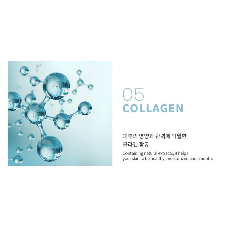 Orjena Natural Moisture Collagen Mask Sheet 10pcs