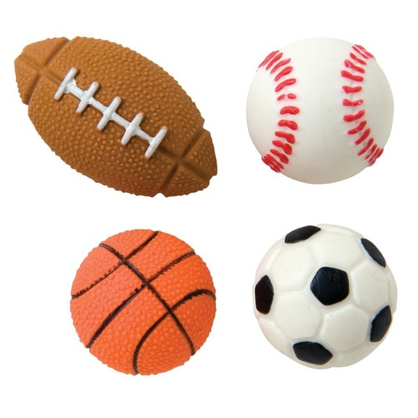 Raymond Geddes Sports Ball Pencil Erasers (Pack of 48)