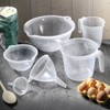 Addis Small Plastic Mixing Bowl, Transparent, 700 ml