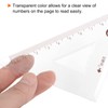 HARFINGTON 4piece Triangle Ruler Square Set 36cm 30/60 and 45/90