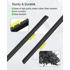 4 Pcs Weatherstrip Window Molding Trim Seal Belt 72410-SCA-E01 Fit