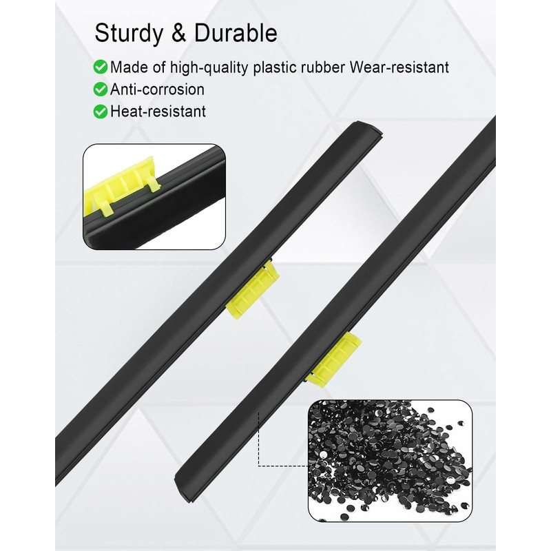4 Pcs Weatherstrip Window Molding Trim Seal Belt 72410-SCA-E01 Fit