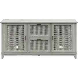 Twin Star Home Sideboard Buffet (Fairfax Oak) - Assembly Required