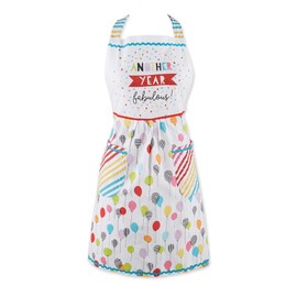 DII Happy Birthday Confetti Collection, Skirted Apron