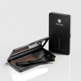 Mane Hair Enhancer to Conceal Roots, Cover Bald Spots, Fill Beards and Fine Hairlines (Medium Brown)