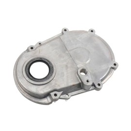 KarParts360 For Chevy Silverado 2500/3500 2004 2005 2006 2007 Timing Cover Front | Aluminum | 1.82 Inches Depth | 8 Pieces Mount Hole | 0.29 Inches Mount Hole Diameter