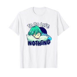 Girls Lounging Anime Character T-Shirt