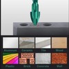 Mgtgbao 10PC Green 3mm Masonry Drill Bits, 1/8” Concrete Drill