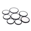Snsowed 8pcs Step Up Ring Adapter 49-52-55-58-62-67-72-77-82mm 49mm 82mm Filter