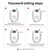 XCMAN Snowboard Lock with 30inch Ski Lock, Ski Locks Cable