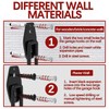 3-H Garden Hose Holder Wall Mount 4 Pack,Solid Steel Hose