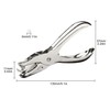 Yingjie Single Hole Punch, 3mm, Silver, Plastic, Manual, 1 Hole,