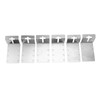 6PCS T Post Bracket 3 Inch Heavy Duty Carbon Steel