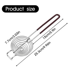 Egg Separator, Egg Separator, Stainless Steel, Egg Separator, Egg Separator, Egg Separator, Egg Separator Made of Stainless Steel, for Separating Eggs, Suitable for Kitchen, Home, Hotel, Restaurant