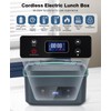 SKEOS Cordless Electric Lunch Box for Adults, Heated Lunch Box