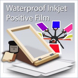 Fixxons WaterProof Inkjet Transparency Film 8.5" x 11" (100 Sheets)