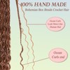 Miuric Boho Box Braids Crochet Hair or Black Women 18