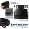 ZONETECH Multi-Functional Portable Foldable Car Backseat Tray Desk - Black