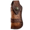 Omesio Pocket Knife Sheath, 5" Horizontal Knife Sheath for Belt,