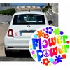 1 Flower-Power Sticker I kfz259 I Diameter 10 cm I