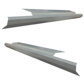 Motor City Sheet Metal - Compatible With Ford 1980-1998 Pickup Truck F-100 F150 & 250 1980-1996 Bronco Rocker Panels Pair