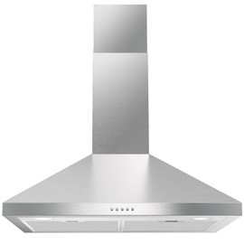 Euhomy Wall Mount Range Hood 30 inch, Range Hood 600 CFM, Vent Hood with 3 Speed Exhaust Fan and 2 2W LED Light, Button Controls, 2 Washable Filter, Stainless Steel