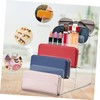 1pc Acrylic Wallet Holder Purse Rack Stand Pocketbook Hanging Handbag