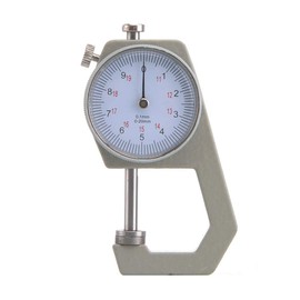 Thickness Gauge, Portable Thickness Tester Caliper 0.01mm Accuracy for Paper, Leather, Metal Sheet Measurement Tool