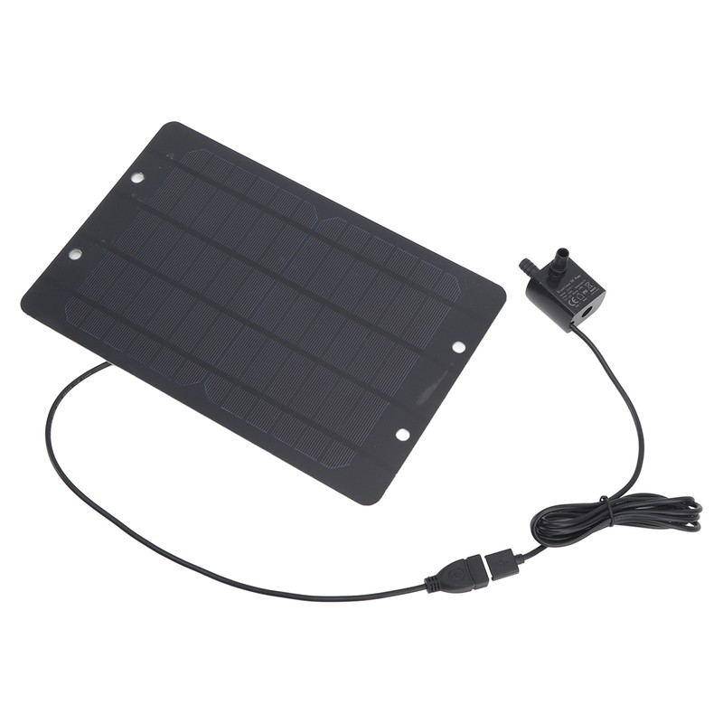 Solar Water Fountain Pump Set 6V 10W USB Solar Fountain