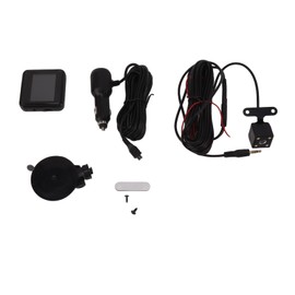 Driving Recorder 2in HD 1080P Night Vision Wide Angle Dash Cam Video Driving Recorder Camera Black Metal Lens Case