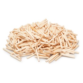 Mendi 300 Wooden Sticks 5 cm Long x 5 mm Diameter