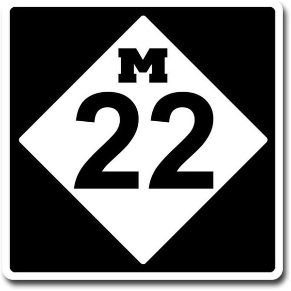 M22 LLC Authentic Metal Sign