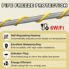 YeloDeer 135 Ft Pipe Heat Cable for Water Pipe Freeze