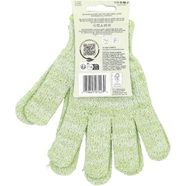 EcoTools, Exfoliating Gloves, Guante de Exfoliación para Baño, Guante para Exfoliar, Modelo 7423