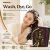 Meidu 【ReadyStock】美度一支黑染发剂MEIDU Trial Pack Natural Color Hair Dye Shampoo Instant