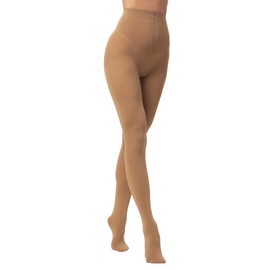 EVERSWE Women's 80 Den Soft Opaque Tight, Women's Tights (L-XL, Dark Skin)